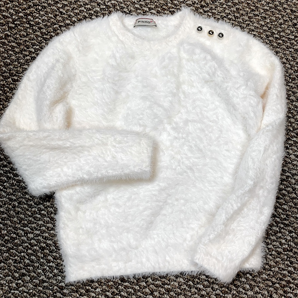 Girl’s Pinko Fuzzy Sweater